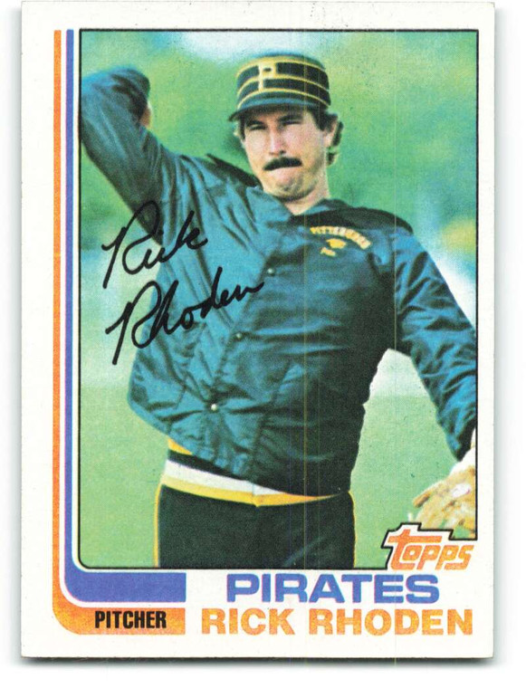 1982 Topps #513 Rick Rhoden VG Pittsburgh Pirates 