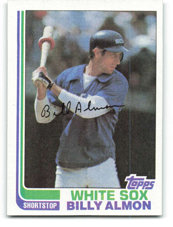 1982 Topps #521 Bill Almon VG Chicago White Sox 