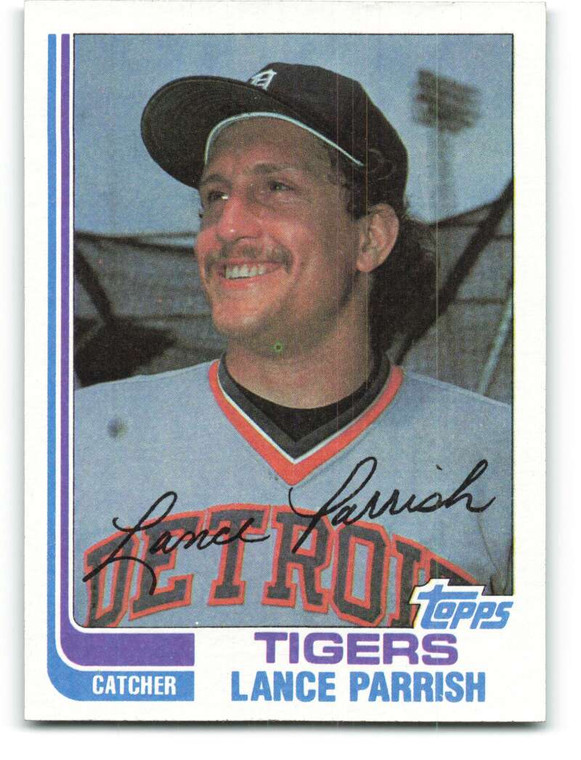 1982 Topps #535 Lance Parrish VG Detroit Tigers 