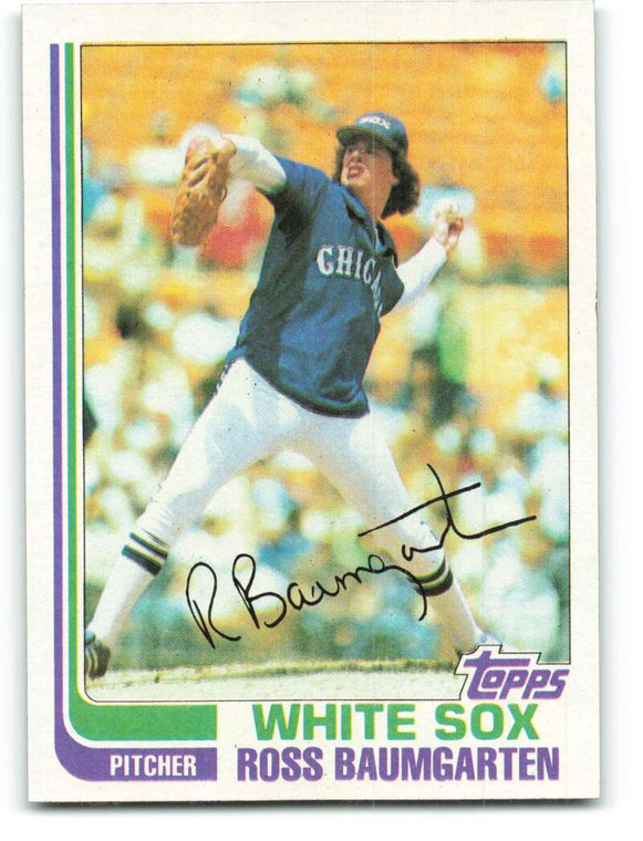 1982 Topps #563 Ross Baumgarten VG Chicago White Sox 