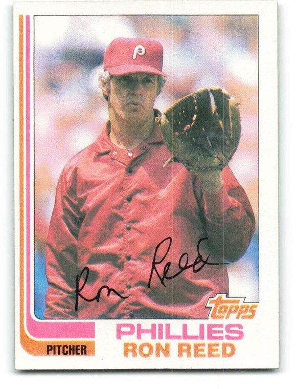 SOLD 19433 1982 Topps #581 Ron Reed VG Philadelphia Phillies 