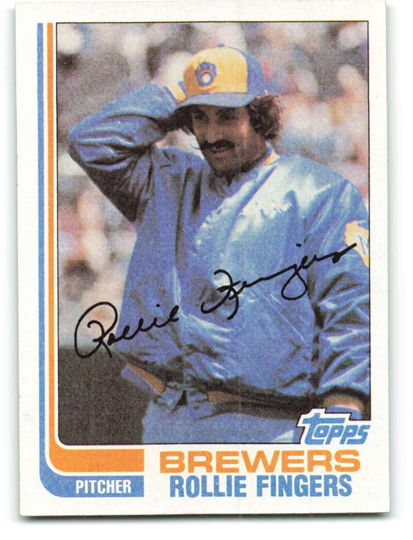 1982 Topps #585 Rollie Fingers VG Milwaukee Brewers 