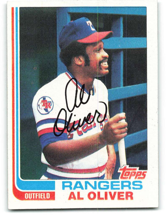 1982 Topps #590 Al Oliver VG Texas Rangers 