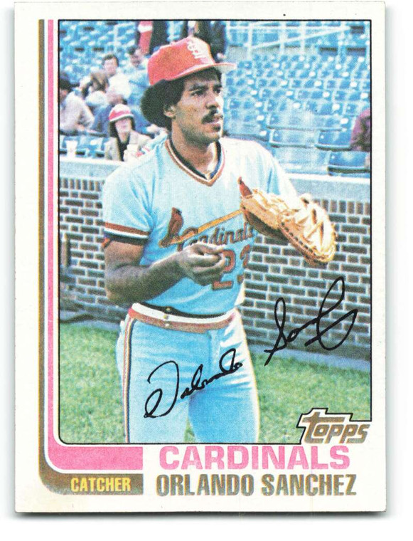 1982 Topps #604 Orlando Sanchez VG St. Louis Cardinals 