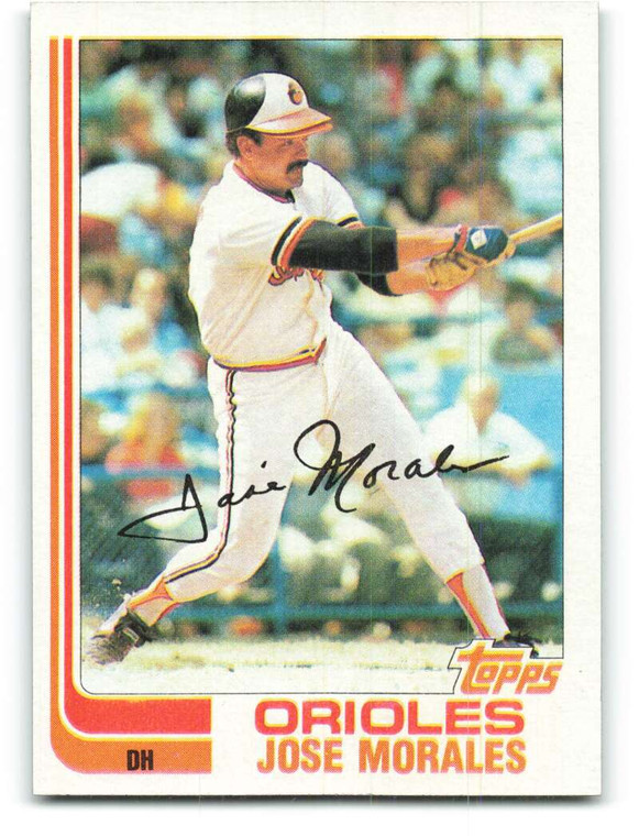 1982 Topps #648 Jose Morales VG Baltimore Orioles 