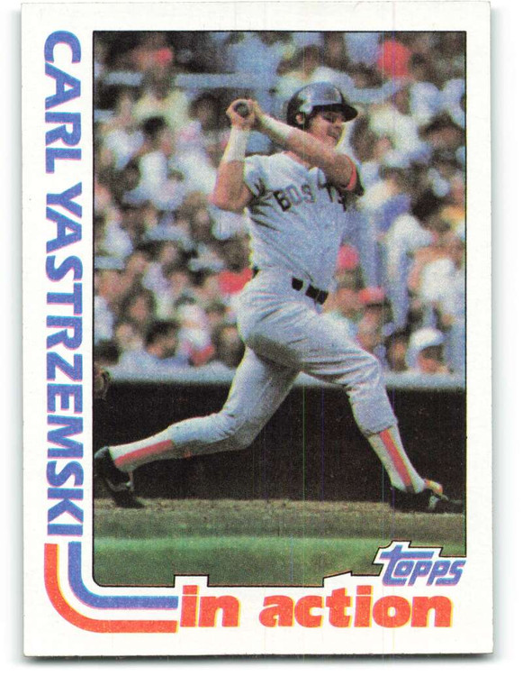 1982 Topps #651 Carl Yastrzemski IA VG Boston Red Sox 