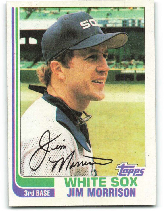 1982 Topps #654 Jim Morrison VG Chicago White Sox 