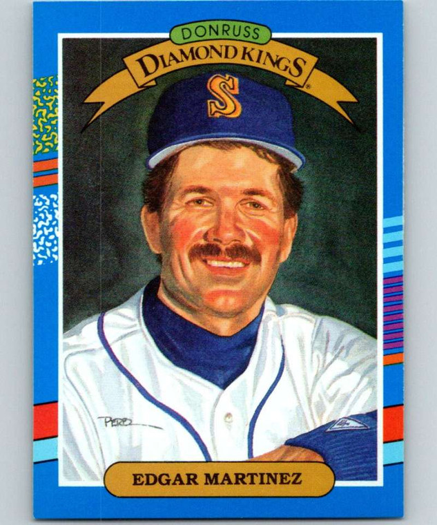 1991 Donruss #16 Edgar Martinez DK VG Seattle Mariners 