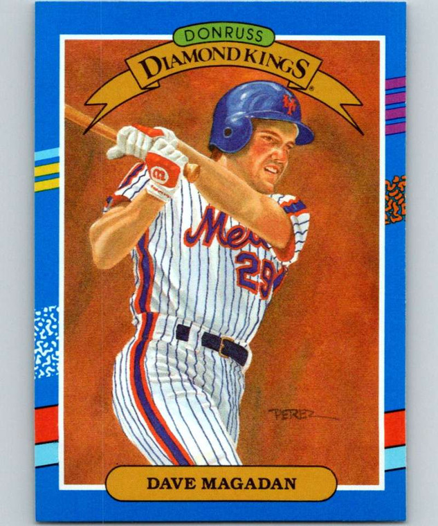 1991 Donruss #17 Dave Magadan DK VG New York Mets 