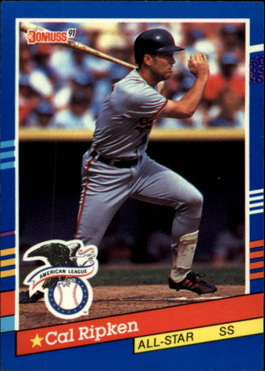 1991 Donruss #52 Cal Ripken Jr. AS VG Baltimore Orioles 
