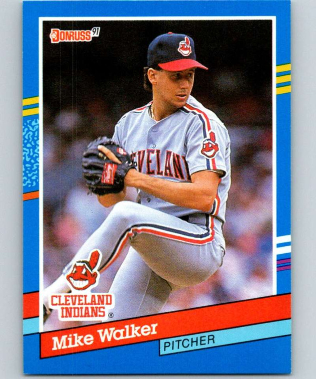 1991 Donruss #61 Mike Walker VG Cleveland Indians 