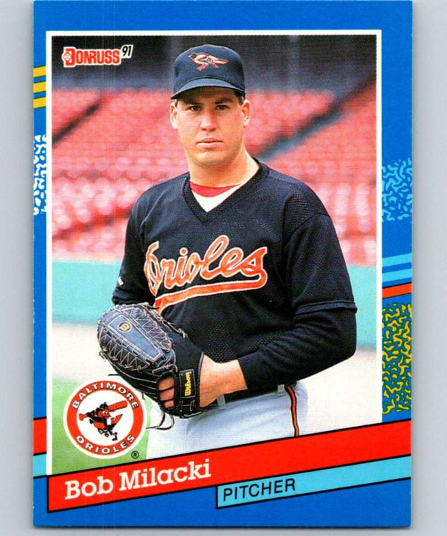 1991 Donruss #69 Bob Milacki VG Baltimore Orioles 