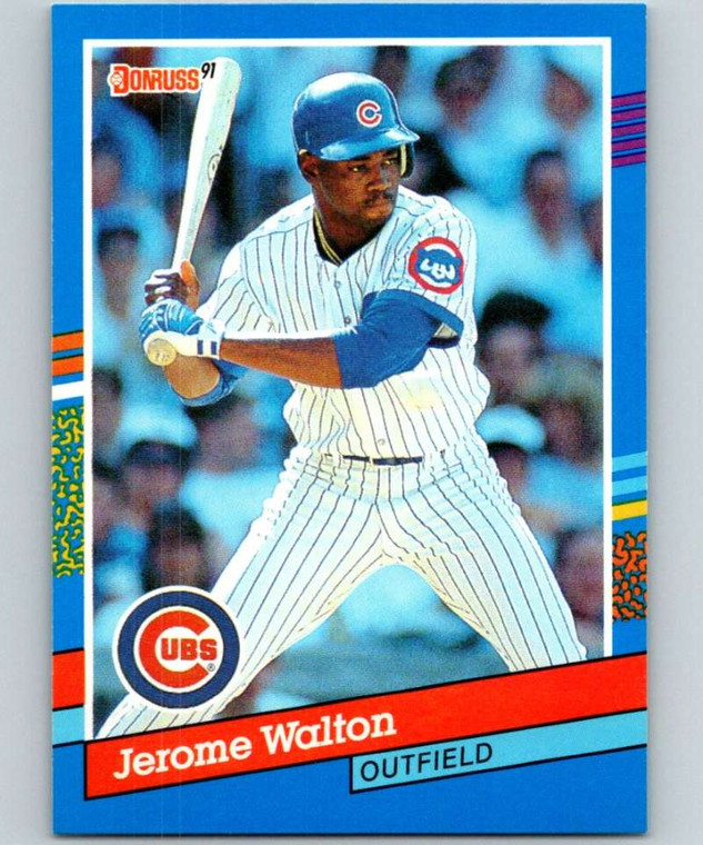 1991 Donruss #72 Jerome Walton VG Chicago Cubs 
