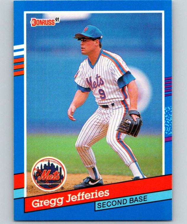 1991 Donruss #79 Gregg Jefferies VG New York Mets 