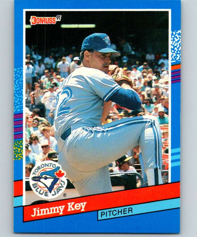 1991 Donruss #98 Jimmy Key VG Toronto Blue Jays 