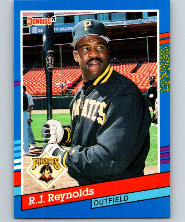 1991 Donruss #101 R.J. Reynolds VG Pittsburgh Pirates 