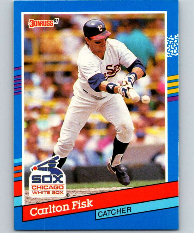 1991 Donruss #108 Carlton Fisk VG Chicago White Sox 