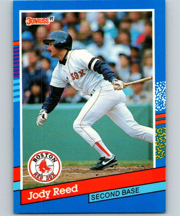 1991 Donruss #123 Jody Reed VG Boston Red Sox 