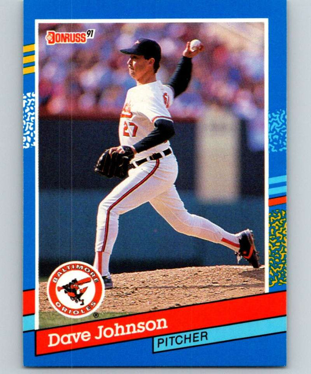 1991 Donruss #126 Dave Johnson VG Baltimore Orioles 