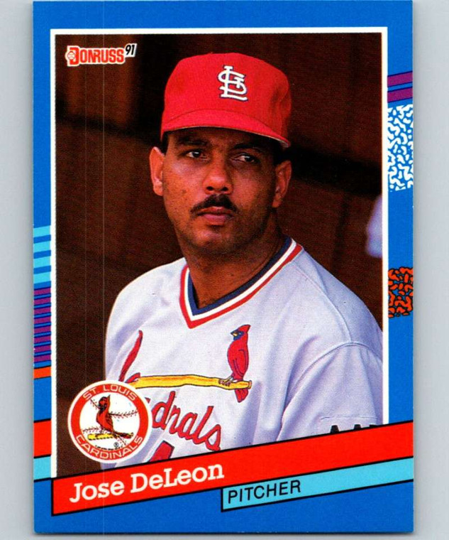 1991 Donruss #128 Jose DeLeon VG St. Louis Cardinals 