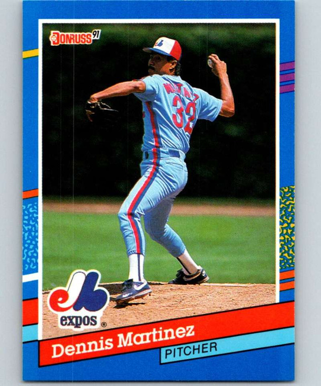 1991 Donruss #139 Dennis Martinez VG Montreal Expos 