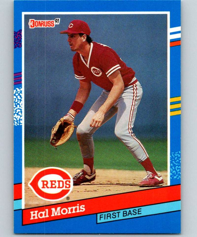 1991 Donruss #141 Hal Morris VG Cincinnati Reds 