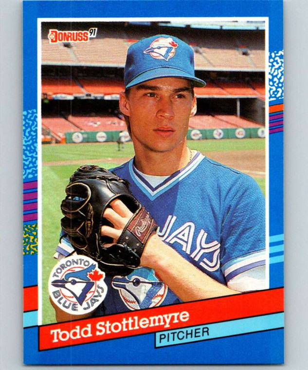 1991 Donruss #155 Todd Stottlemyre VG Toronto Blue Jays 