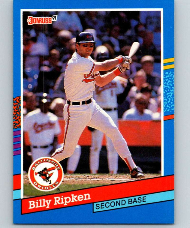 1991 Donruss #167 Billy Ripken VG Baltimore Orioles 