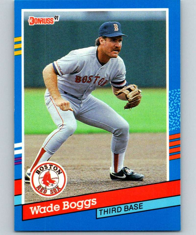 1991 Donruss #178 Wade Boggs VG Boston Red Sox 