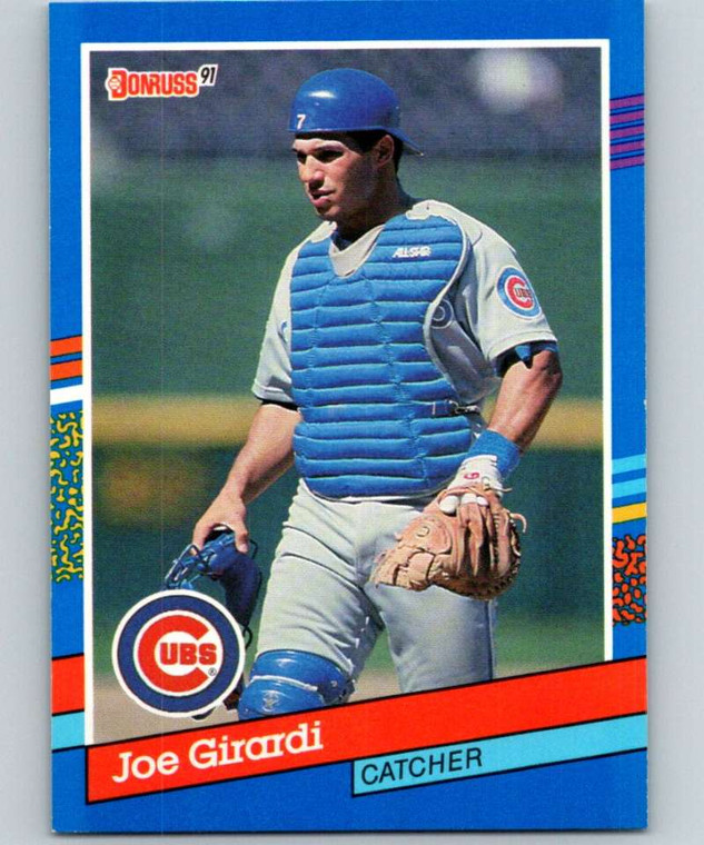 1991 Donruss #184 Joe Girardi VG Chicago Cubs 