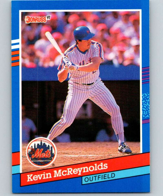 1991 Donruss #191 Kevin McReynolds VG New York Mets 
