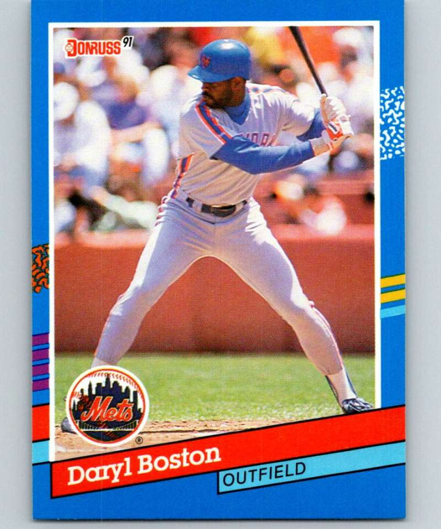 1991 Donruss #210 Daryl Boston VG New York Mets 