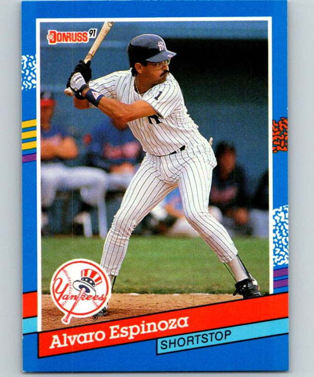 1991 Donruss #226 Alvaro Espinoza VG New York Yankees 