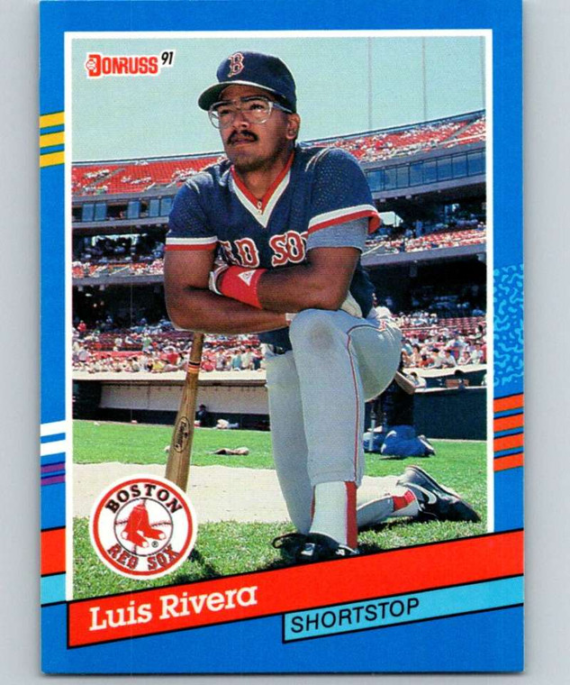 1991 Donruss #234 Luis Rivera VG Boston Red Sox 
