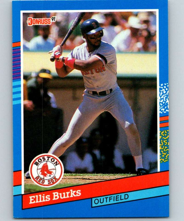 1991 Donruss #235 Ellis Burks VG Boston Red Sox 
