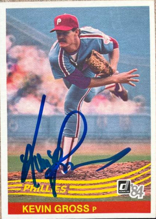 Kevin Gross Autographed 1984 Donruss #381