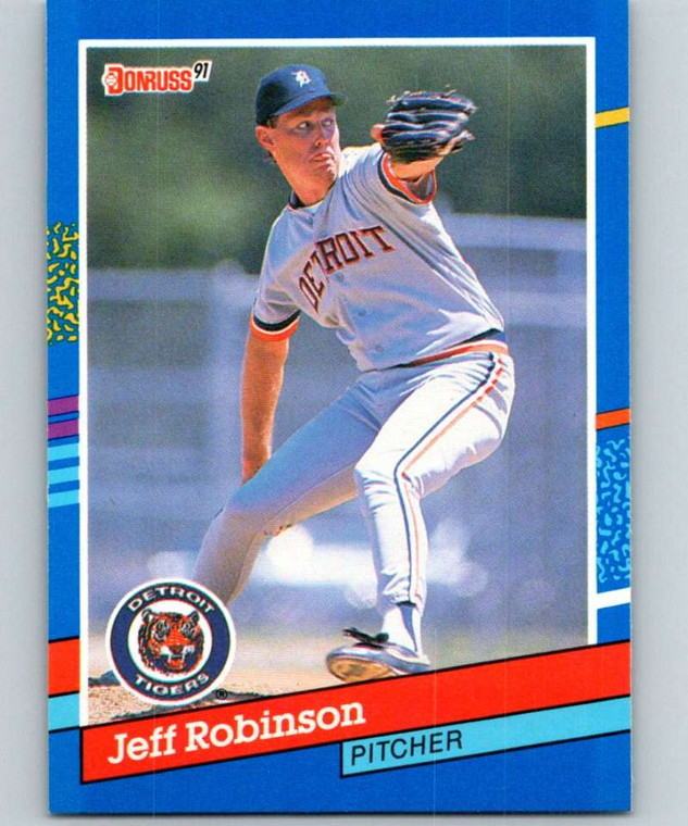 1991 Donruss #245 Jeff Robinson VG Detroit Tigers 