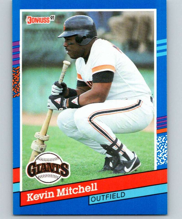 1991 Donruss #255 Kevin Mitchell VG San Francisco Giants 