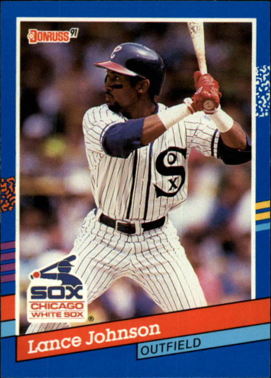 1991 Donruss #259 Lance Johnson VG Chicago White Sox 