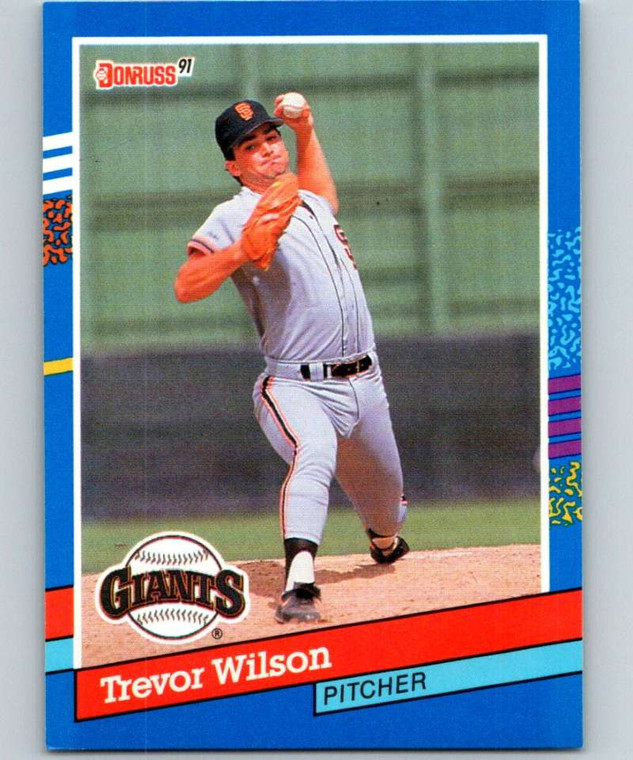 1991 Donruss #263 Trevor Wilson VG San Francisco Giants 