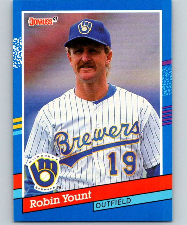 1991 Donruss #272 Robin Yount VG Milwaukee Brewers 