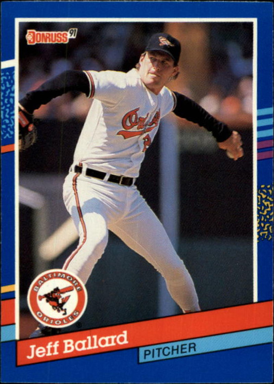 1991 Donruss #279 Jeff Ballard VG Baltimore Orioles 