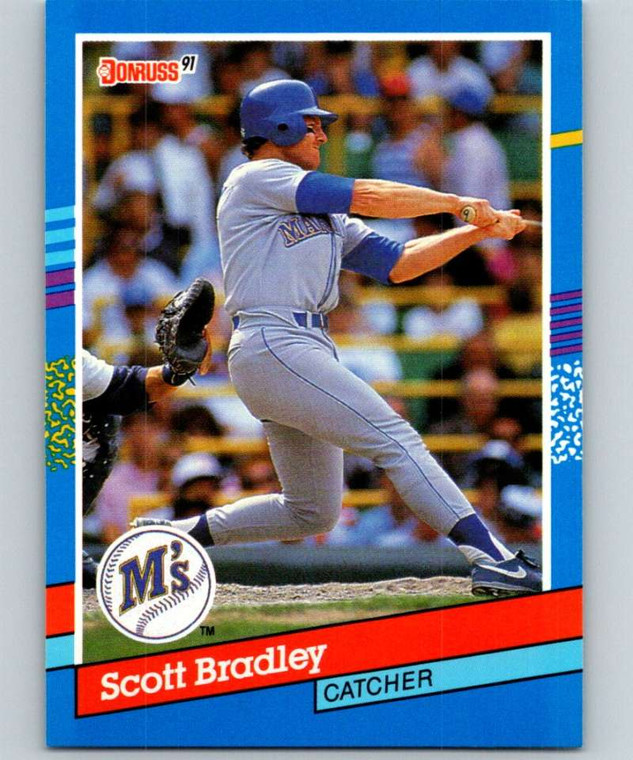 1991 Donruss #287 Scott Bradley VG Seattle Mariners 