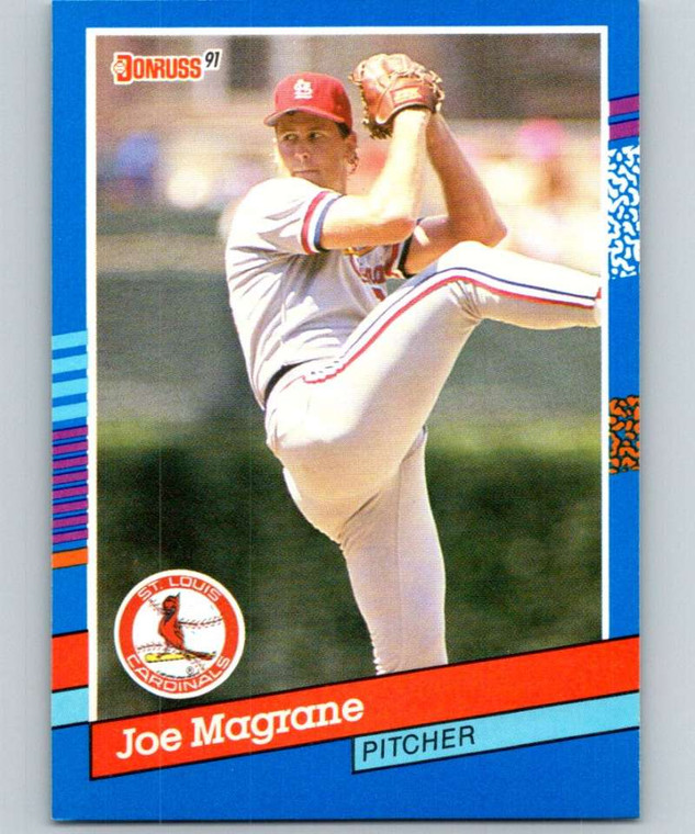 1991 Donruss #295 Joe Magrane VG St. Louis Cardinals 