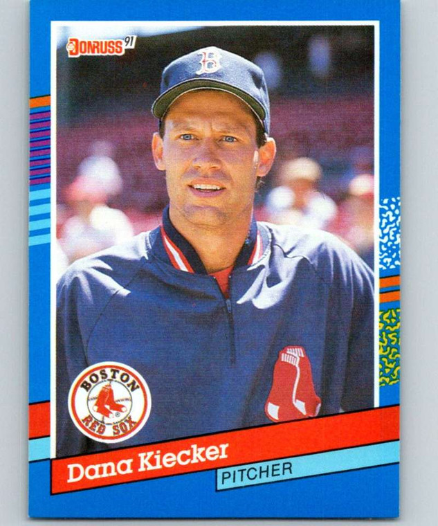 1991 Donruss #347 Dana Kiecker VG Boston Red Sox 