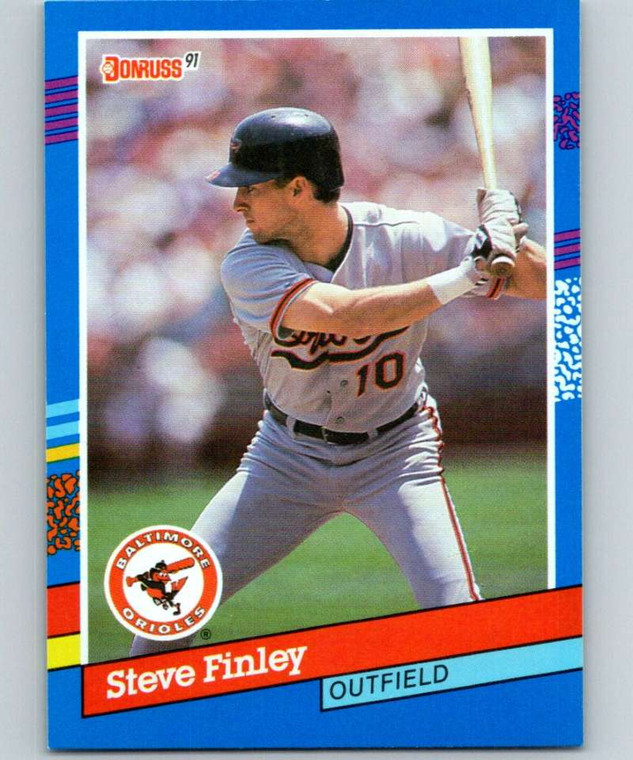 1991 Donruss #355 Steve Finley VG Baltimore Orioles 