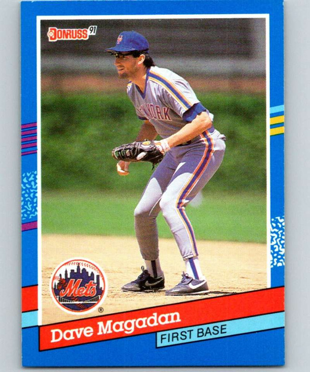 1991 Donruss #362 Dave Magadan VG New York Mets 