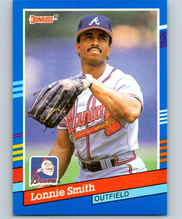 1991 Donruss #364 Lonnie Smith VG Atlanta Braves 