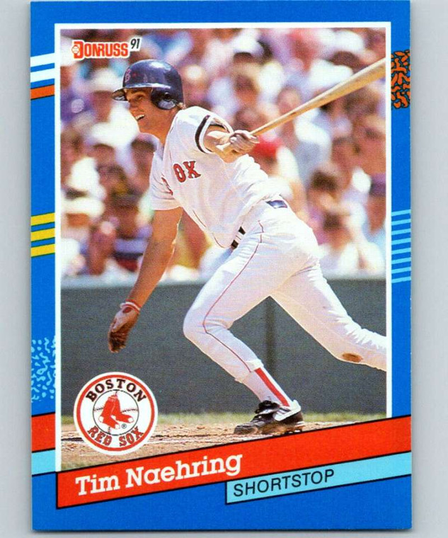 1991 Donruss #367 Tim Naehring VG Boston Red Sox 