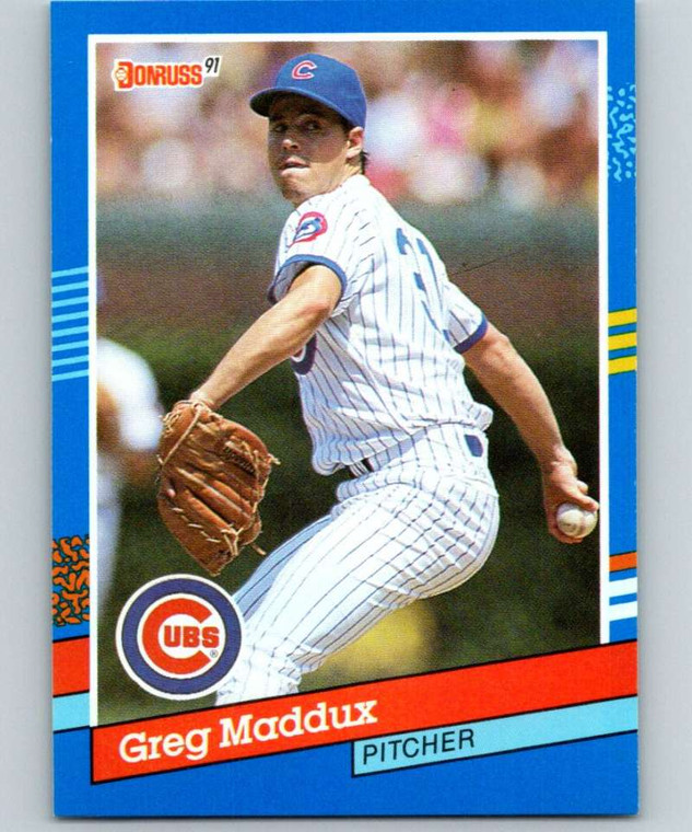1991 Donruss #374 Greg Maddux VG Chicago Cubs 